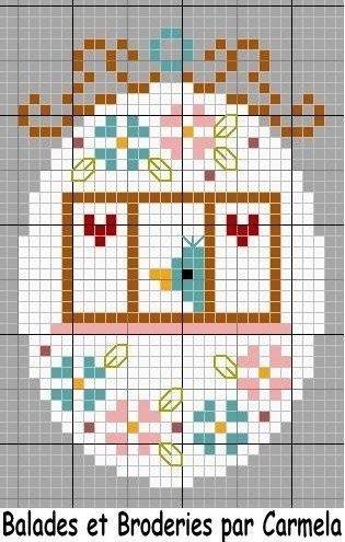 POINT DE CROIX OU POINT COMPTES