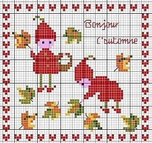 POINT DE CROIX OU POINT COMPTE