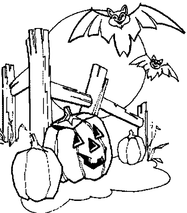 Desene De Halloween De Groaza In Creion