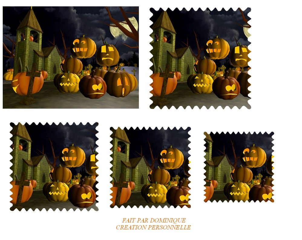 halloween 3d face pictures
